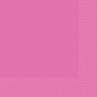 Lunch Napkins 40 Pk 2 PLY - Bright Pink