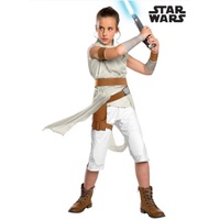Star Wars Rey Episode 9 Deluxe Girls Costume