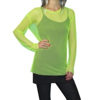 Unisex Mesh Shirt - Neon Green
