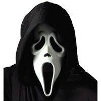 Scream Ghost Face Mask with Shroud