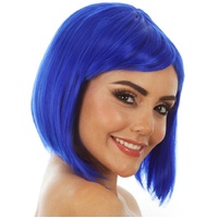 Glamour Electric Blue Bob Wig