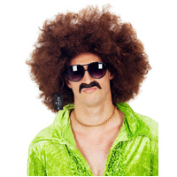 Jumbo Brown Afro Wig
