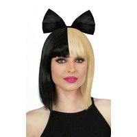 Sia Inspired Wig & Hair Bow