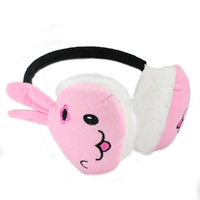 Pink Bunny Ear Muffs