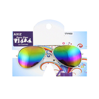 Aviator Glasses - Rainbow Mirrored