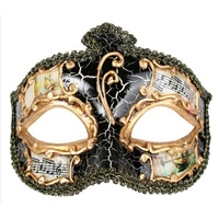 Salvatore Black Masquerade Eye Mask