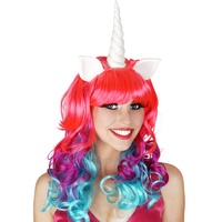 Rainbow Unicorn Wig