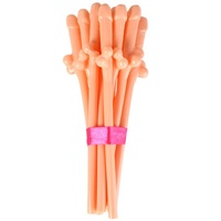 Hens Party Willy Straws - 10 Pack