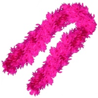 Plush Feather Boa - Pink