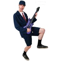 Aussie Schoolboy Rocker Mens Costume