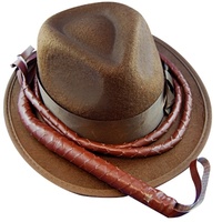 Indiana Jones Inspired Hat & Whip
