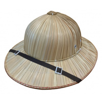 Straw Safari Pith Helmet 