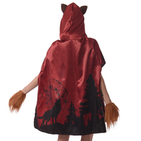 Little Red Riding Wolf Cape & Gloves
