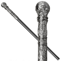 Collapsible Stage Cane - Silver Top