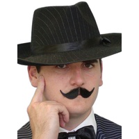 French Inspector Moustache - Black
