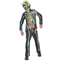 Toxic Zombie Boy's Costume