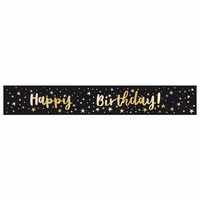 Birthday Classic Add-an-Age Customisable Foil Banner - 1.8m