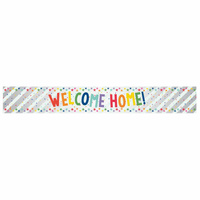 Welcome Home Foil Banner - 2.7m