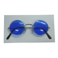 Hippie Lennon Glasses - Blue
