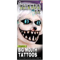 Cheshire Cat - Tinsley Big Mouth Tattoo Make-up Kit