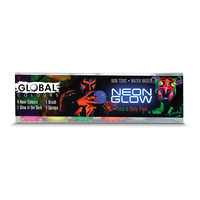 Global Neon Glow Face & Body Paint Set