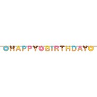 Happy Birthday Donut Time Banner - 2.6m