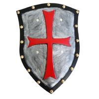 Red Cross Knight Shield - 50cm