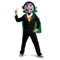 Sesame Street Count Mens Costume