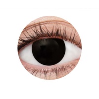 Black Witch Contacts - 12 Month Use Contact Lenses