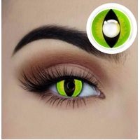 Green Cat Contacts - 12 Month Use Contact Lenses