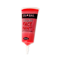 Global Face & Body Paint - Brilliat Red 15ml
