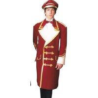 Doorman - Maroon & Creme Hire Costume*