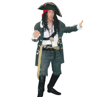Pirate - Captain Jack Sparrow Hire Costume*