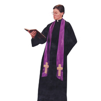 Catholic Priest Hire Costume*