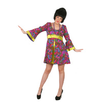 Go-Go Mini - Lime Floral Hire Costume*