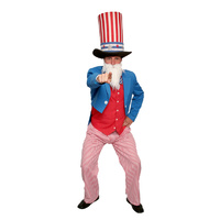 Uncle Sam 1 Hire Costume* 