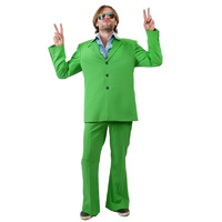 Retro Prom Suit - Green Hire Costume*