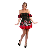Queen of Hearts 3 Hire Costume*