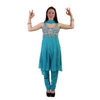 Indian Salwar Kameez - Blue Hire Costume*