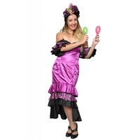 Brazilian Carmen Miranda - Carnivale - Pink Hire Costume*