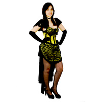 Saloon Girl - Lime Hire Costume*