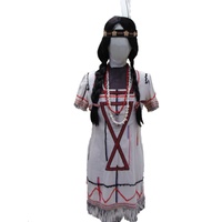 Native American Squaw 3 Hire Costume*