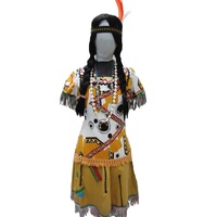 Native American Squaw 5 Hire Costume*