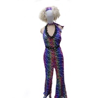 Jumpsuit - Multicolour Animal Print Hire Costume*