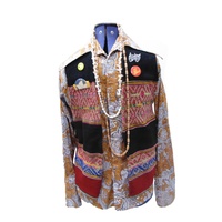 Hippie - Brown Batik Hire Costume*