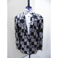1950s - 1960s Checked Sequin Jacket Hire Costume*