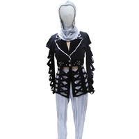 Space Girl - Black Cage Jacket Hire Costume*