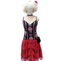 Spanish Dress - Floral & Lace Hire Costume*