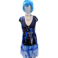 Punk Girl - Blue Hire Costume*