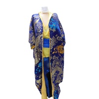 Japanese Kimono - Blue & Gold Hire Costume*
